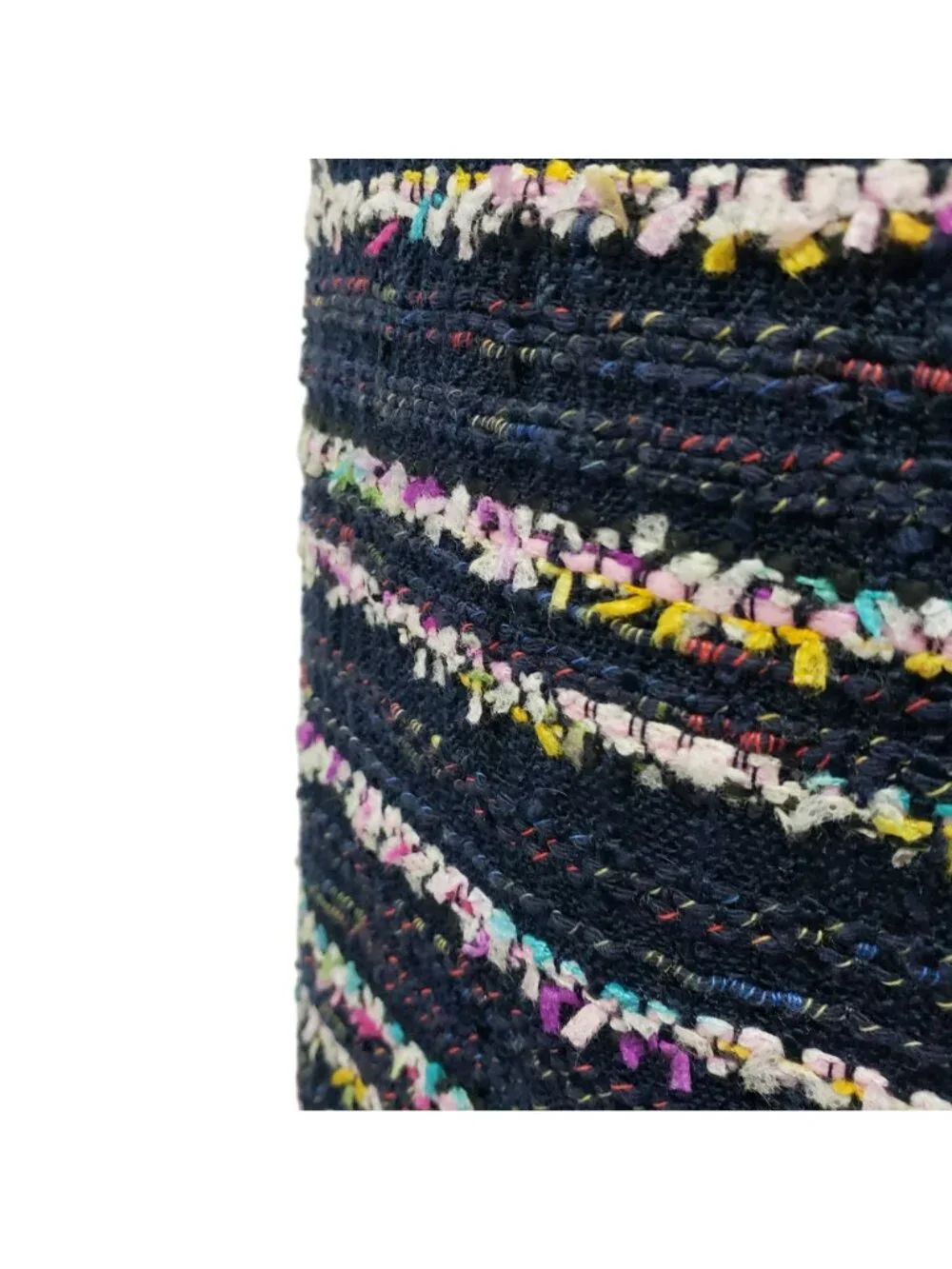 J Crew Blue Rainbow Tweed Blazer Jacket Skirt Set 14 Career Work Preppy Office